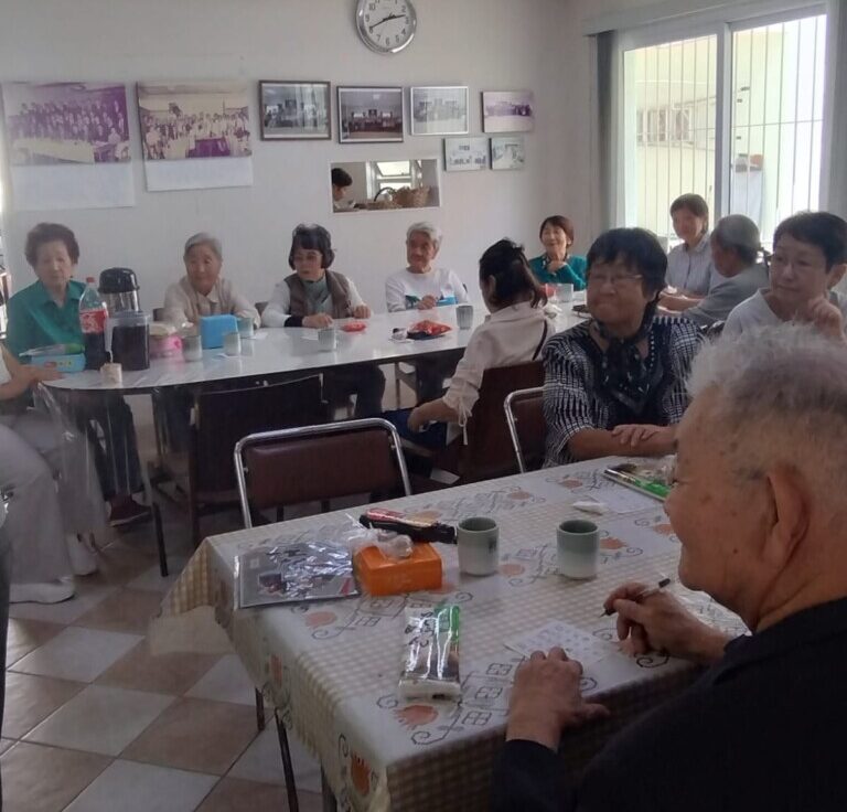 最初に会長挨拶などが行われた時の様子