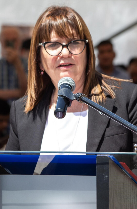 アルゼンチンのパトリシア・ブルリッチ治安相（アルゼンチン政府公式ポータルvia Wikimedia Commons）