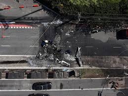 7日の墜落事故の現場（Reproducao）