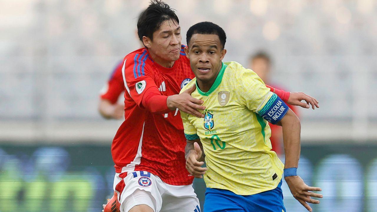 16日のU20代表（Rafael Ribeiro/CBF）