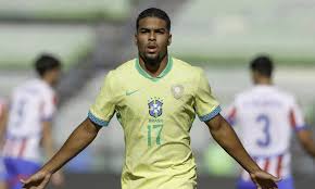 9日のU20代表（Rafael Ribeiro/CBF）