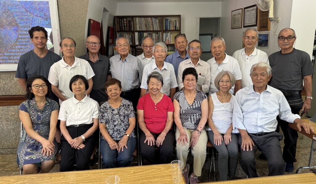 総会に出席した隊員と家族の皆さん