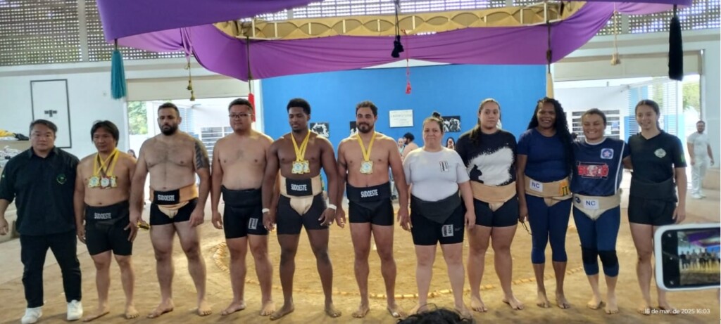 9月14、15日にタイで行われる世界相撲大会に出場するブラジル代表選手