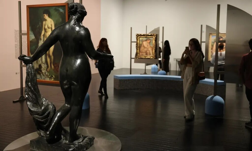 展示会場の様子(© Rovena Rosa/Agência Brasil)