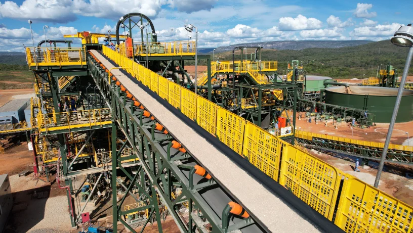 ミナス・ジェライス州のリチウム精錬所（Foto: Sigma Lithium/Divulgação）