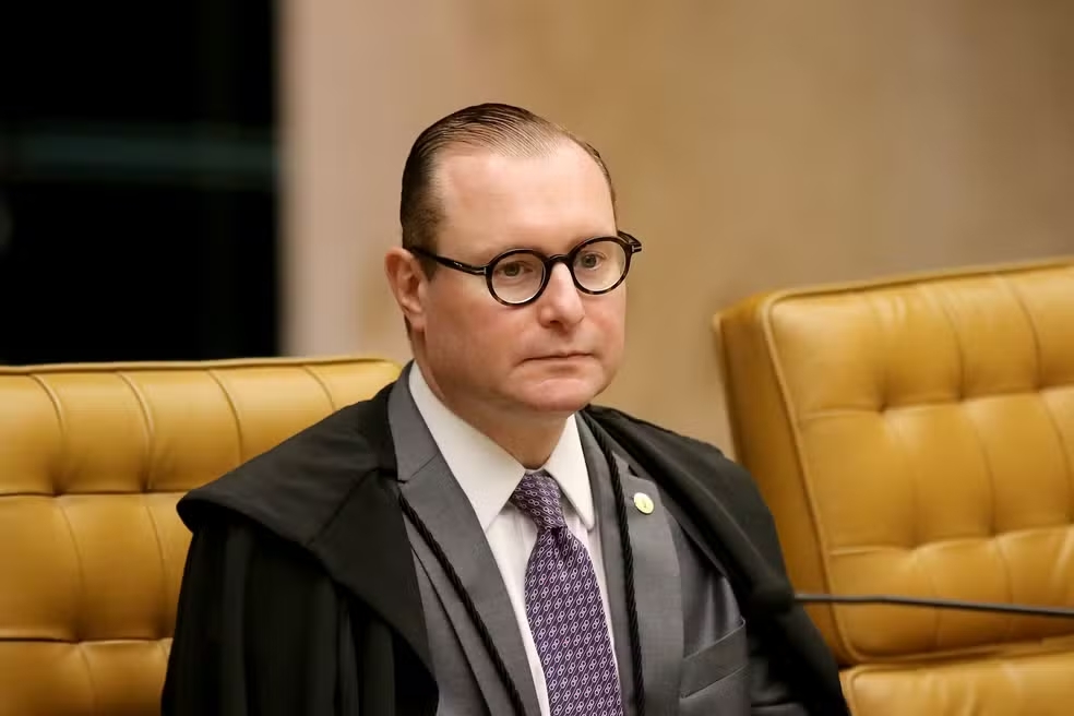 同件の審理が行われる第1小法廷の長のザニン判事（Gustavo Moreno/SCO-STF）