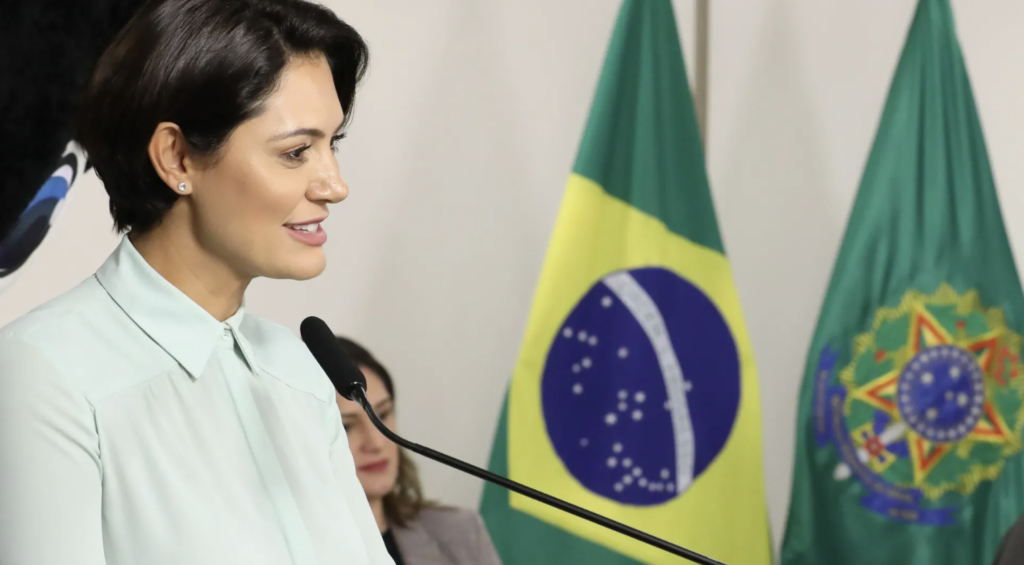 ミシェレ・ボルソナロ氏（Foto: Clauber Cleber Caetano/PR）