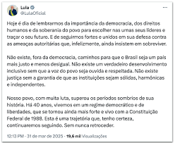 ルーラ大統領の投稿（Ⅹ）