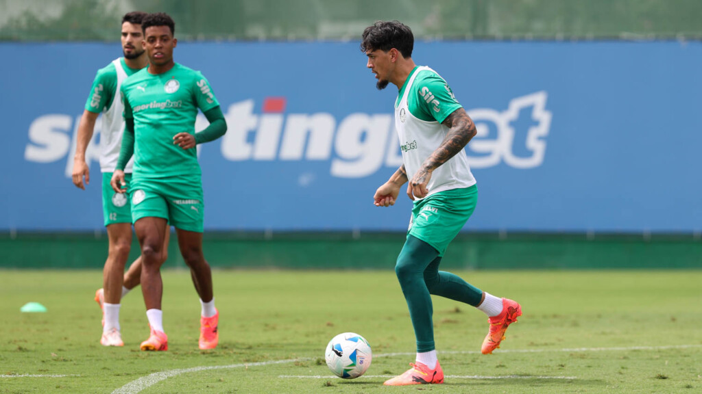 練習中のパルメイラス（Cesar Greco/Palmeiras）