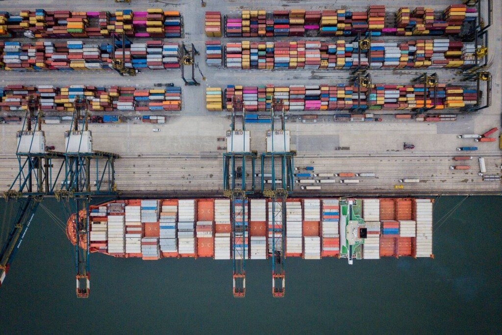 サントス港（Foto: Porto de Santos/Divulgação）
