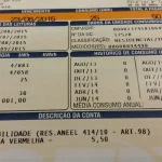 電気料金請求書（@Arquivo/Agência Brasil）