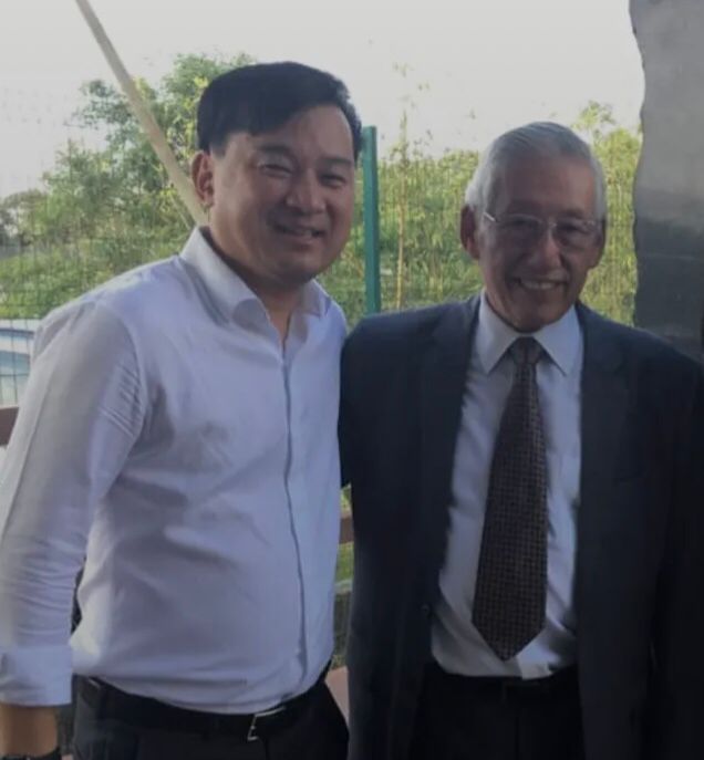 秀島マルセロさんと西尾ロベルトさん