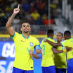 優勝を決めたブラジル代表（FIFA）