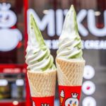 MIXUEの抹茶ソフトクリーム（Foto: Divulgação/Mixue）