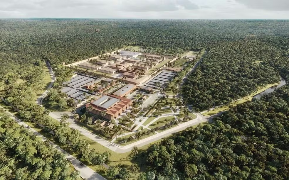 刑務所の完成予想図(Foto: Ministère de la Justice)