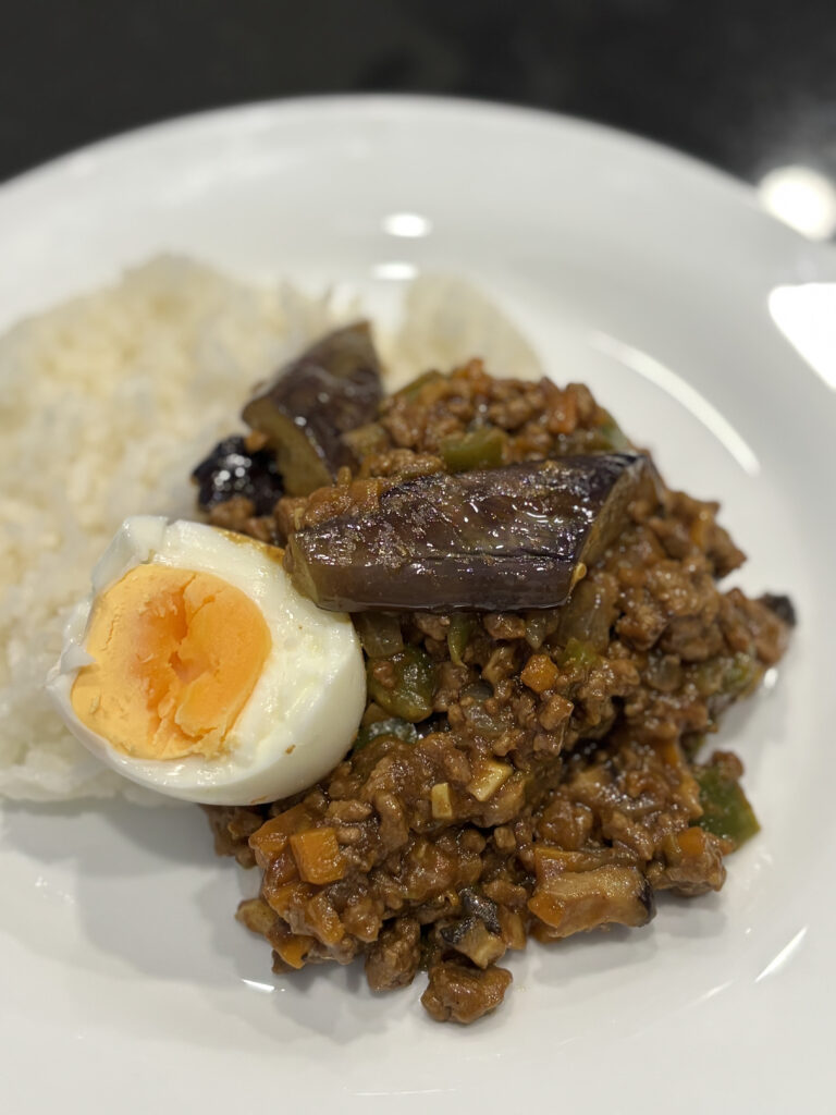 野菜たっぷりドライカレー