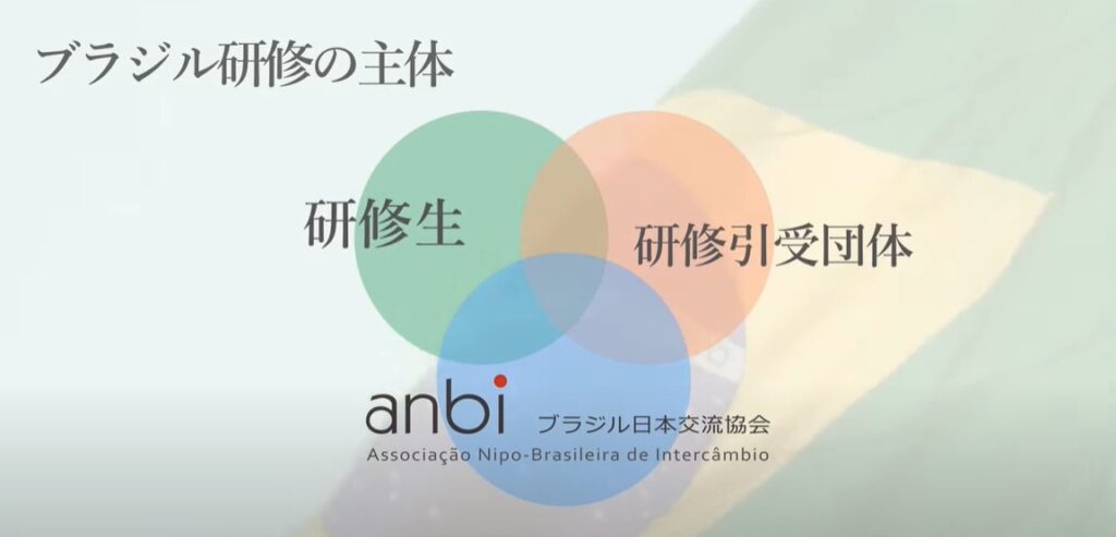 研修事業紹介動画の一場面