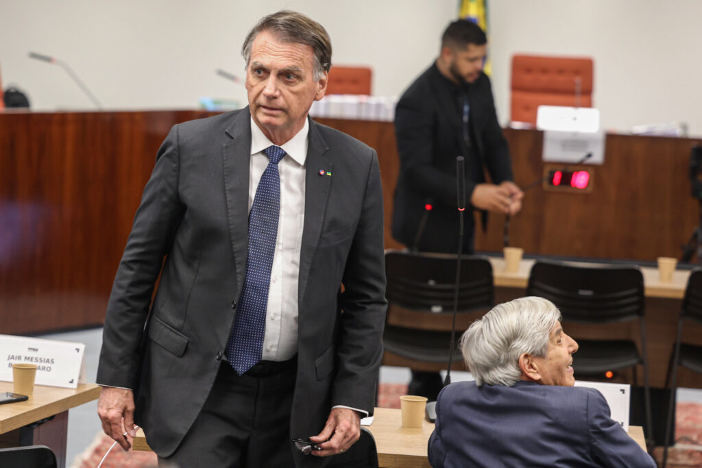 10日のボルソナロ氏（Valter Campanato/Ahencia Brasil）