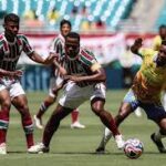 ２５日のフルミネンセの試合（Lucas Mercon/Fluminense）