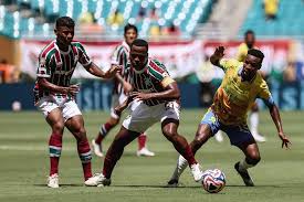 ２５日のフルミネンセの試合（Lucas Mercon/Fluminense）