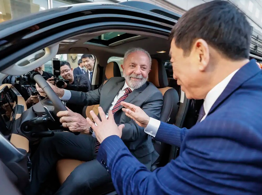 5月、GWMの北京支社を訪問したルーラ大統領(Foto: Ricardo Stuckert / PR)