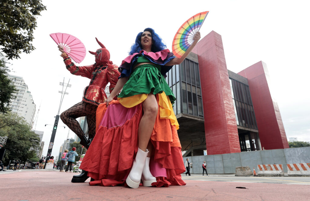 今年のプライド・パレードの様子（Paulo Pinto/Agencia Brasil）