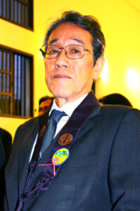浄土宗南米開教70周年記念式典に出席した梅田さん