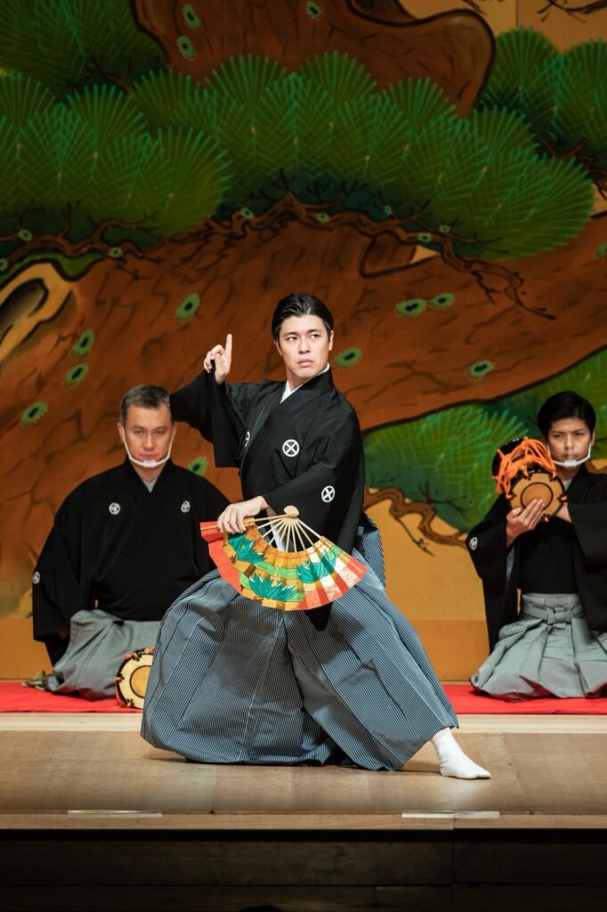 夫・大谷廣松の舞台写真