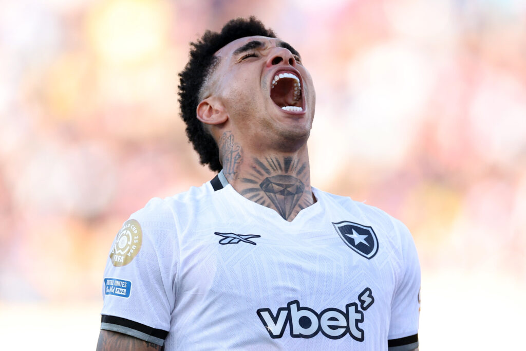 PSG戦でのボタフォゴのイゴール・ジェズス(Vitor Silva/Botafogo)